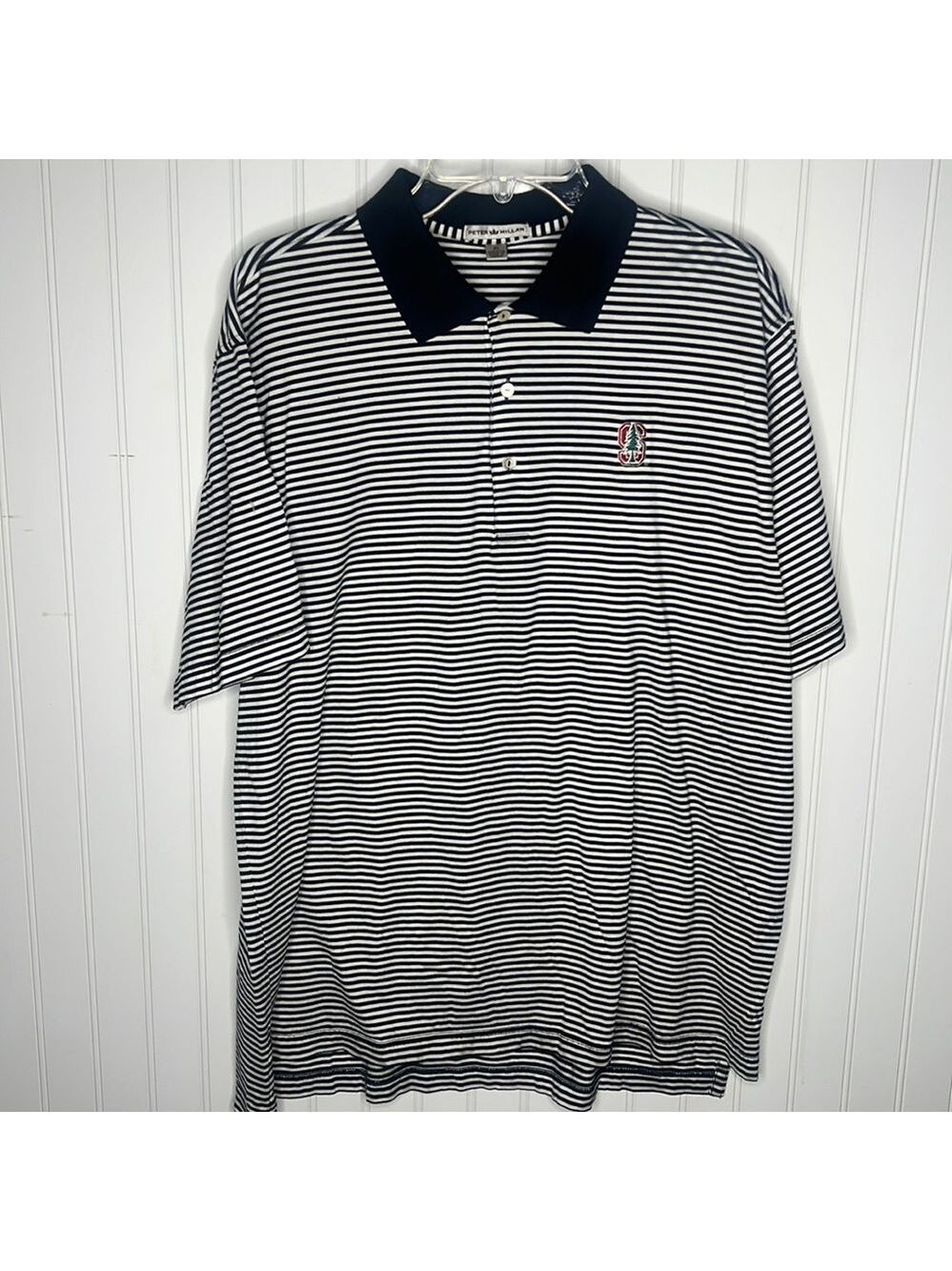 - Peter Millar Striped Polo Size XL